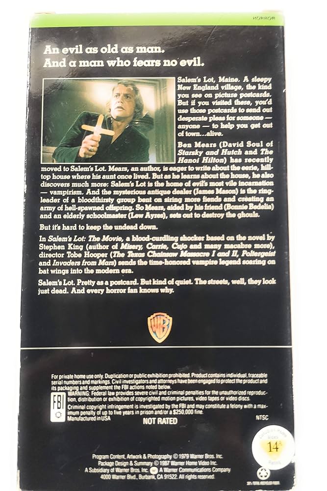 その他 Salem&#39;s Lot [VHS] Amazon.com: Salem's Lot-the Movie : Soul, Mason, Kerwin